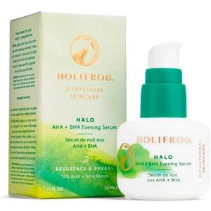 NEW | HOLIFROG | Halo AHA Plus BHA Evening Serum | 1 oz Serum